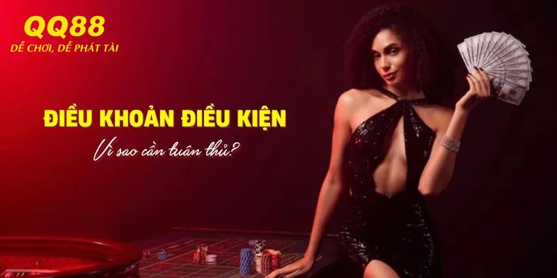 Trang chính sách điều khoản và điều kiện tại nhà cái QQ88